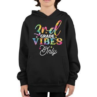 Tie Dye 3Rd Grade Vibes Teacher First Day Of Back To School 3Rd Grade Gifts Youth Hoodie | Mazezy