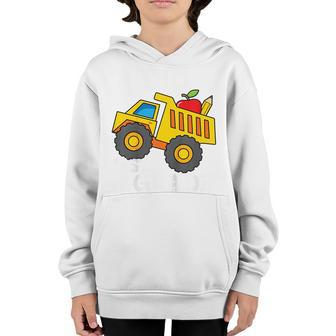 Kids I Dig 1St Grade Dump Truck Construction Back To School Boys Youth Hoodie | Mazezy UK