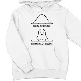 Normal Paranormal Distribution School Psychologist Halloween Youth Hoodie - Seseable