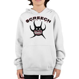 Screech Horror Game Doors Monster For Kids & Fans Youth Hoodie - Thegiftio UK