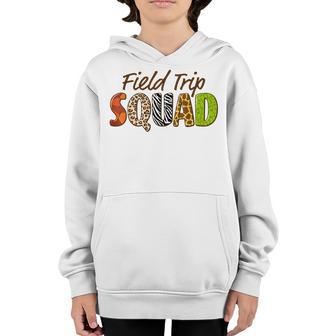 Zoo Field Trip Squad School Matching Students Kindergarten Youth Hoodie - Thegiftio UK