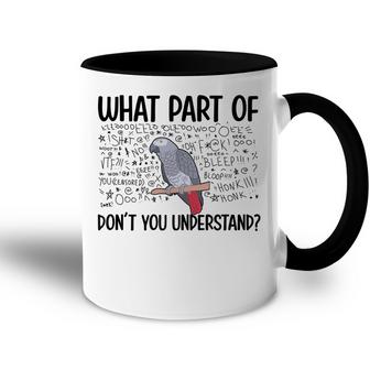 African Grey Parrot Owner Funny African Grey Dad Accent Mug