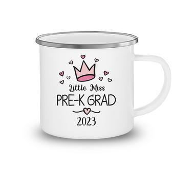Kids Little Miss Pre-K Grad Preschool Prek Graduation Camping Mug | Mazezy