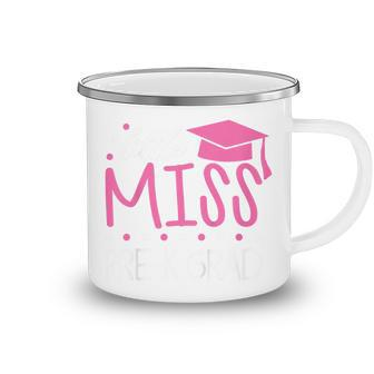 Kids Little Miss Pre-K Grad Preschool Prek Graduation Camping Mug | Mazezy AU