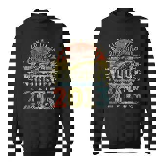 10 Years Old Boy August 2013 Born In 2013 10Th Birthday Gift Sweatshirt - Thegiftio UK