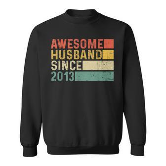 10Th Wedding Anniversary For Him - Awesome Husband 2013 Gift Sweatshirt - Seseable