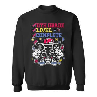 11Th Grade Level Complete Gamer Class Of 2023 Graduation Sweatshirt | Mazezy
