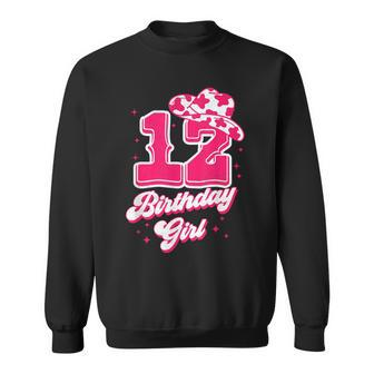 12Th Birthday Outfit Girl 12 Year Old Rodeo Western Cowgirl Sweatshirt | Mazezy