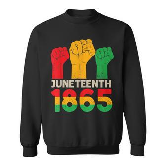 1865 Junenth Independence Celebration Black History Sweatshirt - Seseable