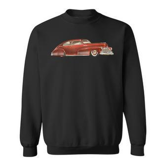 1947-48 Fleetline Low Rider Kustom Lead Sled Custom Hot Rod Sweatshirt | Mazezy DE
