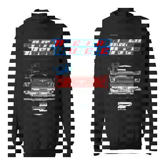 1956 FurySavoyBelvedereHot RodMuscle CarHoola Hotrod Sweatshirt | Mazezy