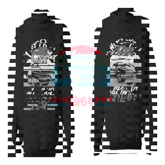 1964 Vintage Usa Car Birthday Gift Im Not Old Classic 1964 Usa Funny Gifts Sweatshirt | Mazezy