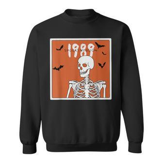 1989 Spooky Version Halloween Skeleton In My Spooky Era Sweatshirt | Mazezy