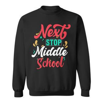 2023 Junior Middle School Funny Elementary School Graduation Sweatshirt | Mazezy