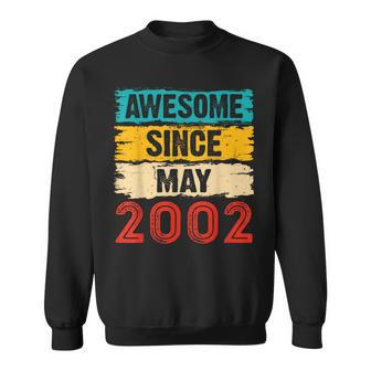 21 Year Old Awesome Since May 2002 21St Birthday Gifts Sweatshirt | Mazezy