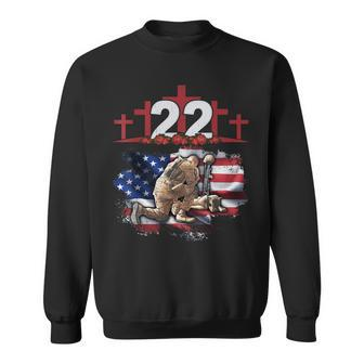 22 Each Day Soldier Veteran Ptsd Awareness Sweatshirt | Mazezy