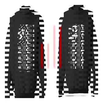 22 Soldier Distressed Veteran Flag Veterans Day Sweatshirt | Mazezy