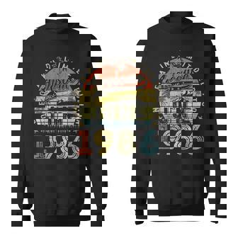 37 Year Old Awesome Since June 1986 37Th Birthday Sweatshirt | Mazezy