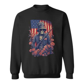 4Th Of July Men Boys Usa American Flag Independence Day Sweatshirt - Seseable
