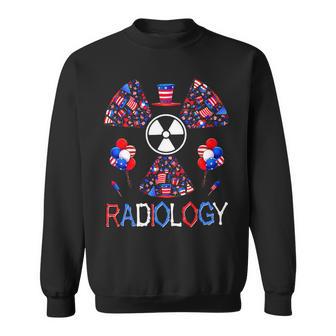 4Th Of July Radiology Patriotic American Radiology Tech Sweatshirt - Monsterry DE