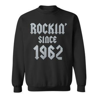 61 Year Old Classic Rock 1962 61St Birthday Sweatshirt | Mazezy