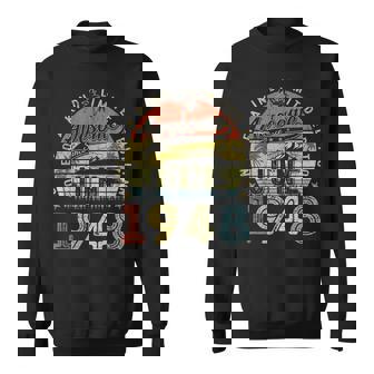 75 Year Old Awesome Since June 1948 75Th Birthday Sweatshirt | Mazezy