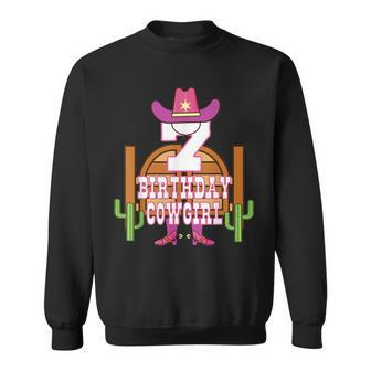 7Th Birthday Cowgirl 7 Years Old Girl Rodeo Lover Party Sweatshirt | Mazezy CA