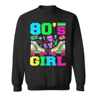 80S Girl 1980S Lover Theme Party Outfit Eighties Costume Sweatshirt | Mazezy