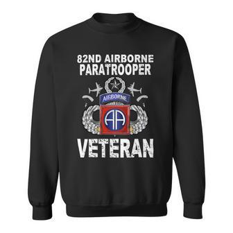 82Nd Airborne Paratrooper Veteran Vintage T Shirt Sweatshirt - Monsterry