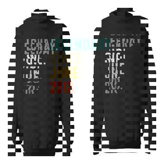 9 Years Old Gifts Legend Since June 2013 9Th Birthday Sweatshirt | Mazezy