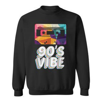 90S Vibe Vintage Retro Aesthetic Costume Party Wear Gift 90S Vintage Designs Funny Gifts Sweatshirt | Mazezy
