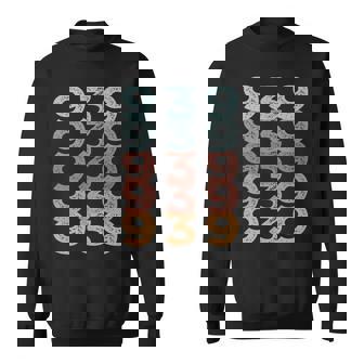 939 Puerto Rico Usa Multi Color Area Code Sweatshirt | Mazezy