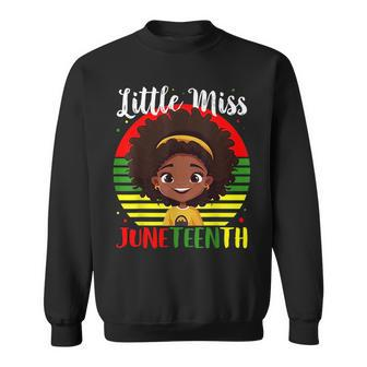 A Time For Triumph Junenth For Black Girls And Toddlers Sweatshirt - Seseable
