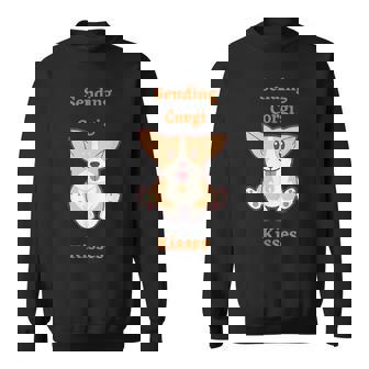 Adorable Loveable Fluffy Corgis Sweatshirt | Mazezy