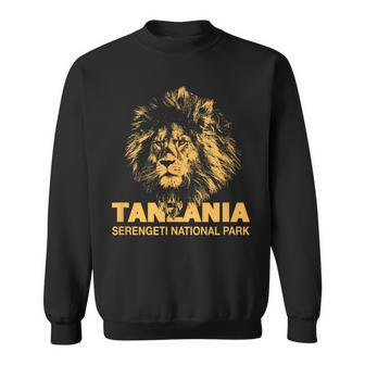 Africa Serengeti National Park African Safari Lion Sweatshirt | Mazezy