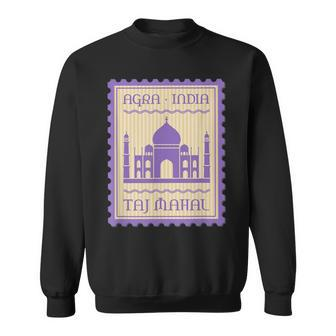 Agra India Taj Mahal Travel Souvenir T Sweatshirt | Mazezy