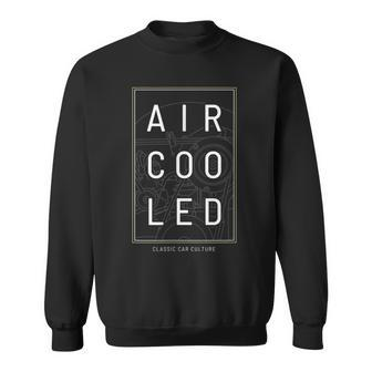 Air Cooled Engine Classic Car Culture Sweatshirt | Mazezy