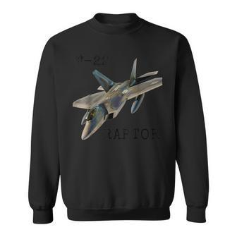 Air Force F22 Raptor Fighter Jet Military Pilot Sweatshirt | Mazezy