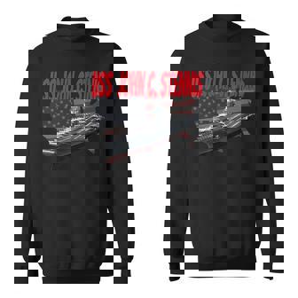 Aircraft Carrier Uss John C Stennis Cvn-74 Grandpa Dad Son Sweatshirt - Thegiftio