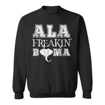 Ala Freakin Bama Funny Alabama Gift Sweatshirt | Mazezy