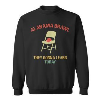 Alabama Brawl Chair A Mass Brawl Breaks Out On Alabama Sweatshirt - Seseable