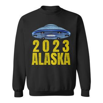 Alaska 2Alien Ufo For Science Fiction Lovers Sweatshirt - Monsterry UK