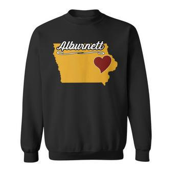 Alburnett Iowa Ia Usa Cute Souvenir Merch Us City State Sweatshirt | Mazezy DE