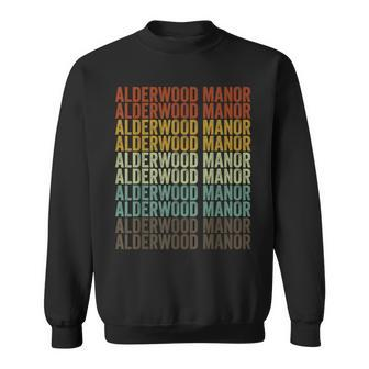 Alderwood Manor City Retro Sweatshirt | Mazezy