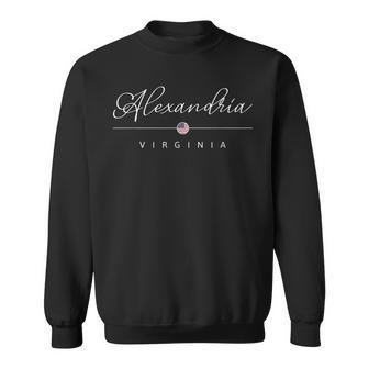 Alexandria Virginia Va On Alexandria Sweatshirt | Mazezy