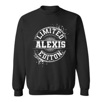 Alexis Limited Edition Personalized Name Joke Sweatshirt | Mazezy