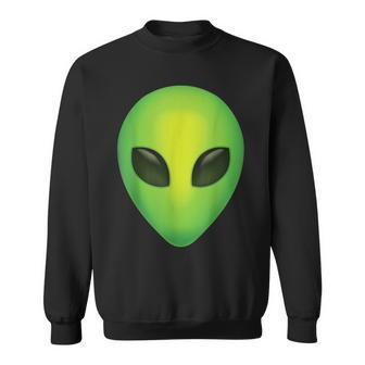 Alien Head T Colorful Alien Rave Believe Sweatshirt - Seseable