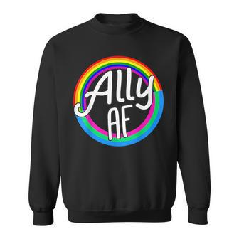 Ally Af Poly Flag Polysexual Equality Lgbt Pride Flag Love Sweatshirt | Mazezy