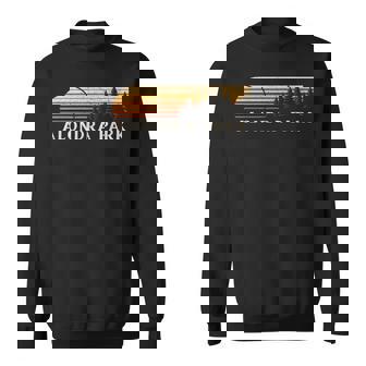 Alondra Park Ca Vintage Evergreen Sunset Eighties Retro Sweatshirt | Mazezy