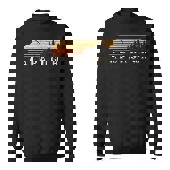 Alpaugh Ca Vintage Evergreen Sunset Eighties Retro Sweatshirt | Mazezy